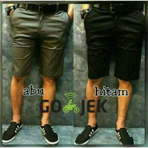shorts with a black shirt and shorts