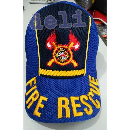 the cap of firefighter
