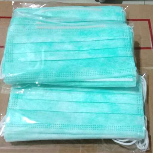 the towels are wrapped in plastic.