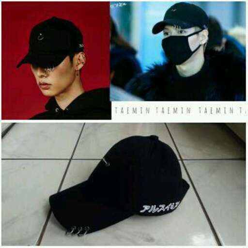 person in a black hat