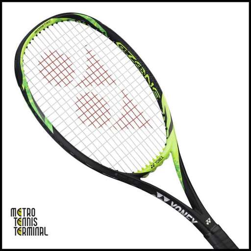 a tennis racket with a heart drawn on it.