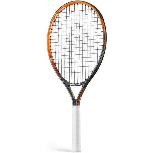 tennis racket isolated on a white background