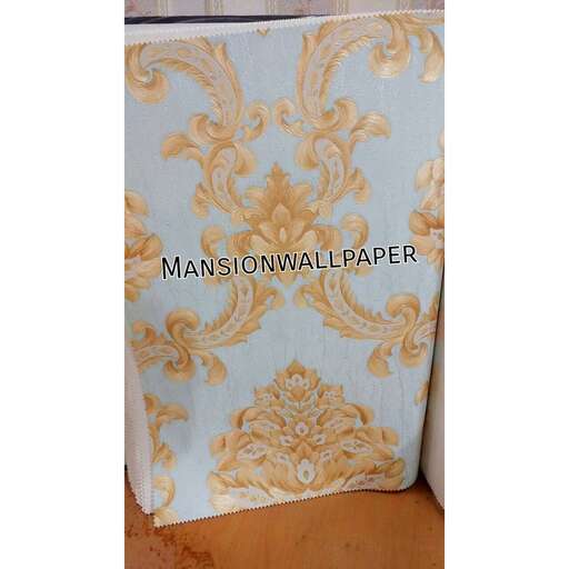 a gift bag with a floral design.