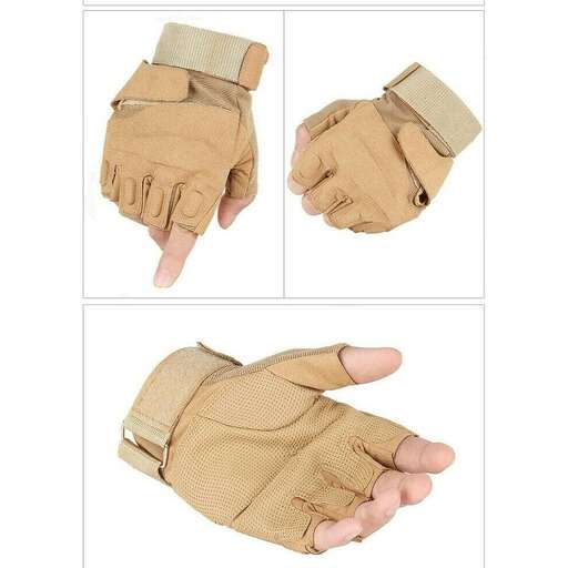 a set of gloves used in the photo.