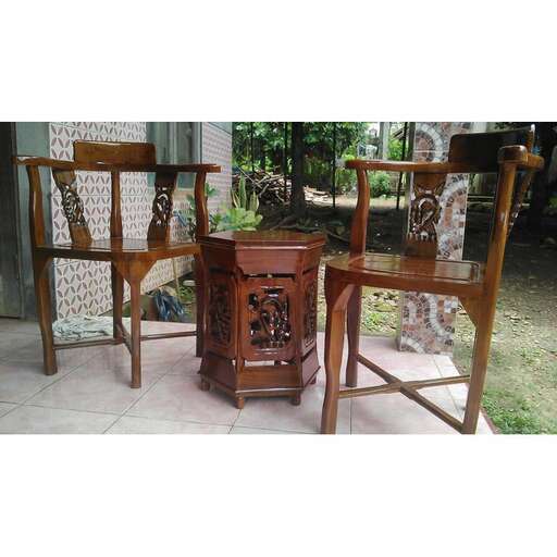 a set of dining tables