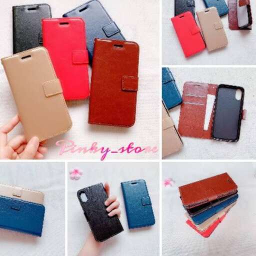 a bunch of different types of cell phones.