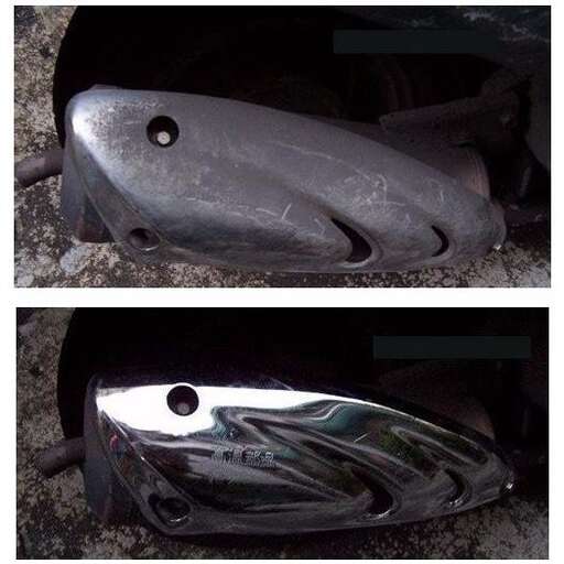 the front of the car is a gas tank.