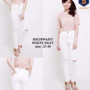 white jeans for a summer