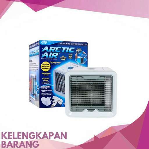 a white and blue air conditioning unit