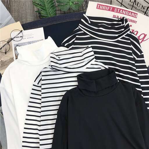 the top with the sleeves