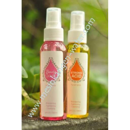 the bottle of natural beauty