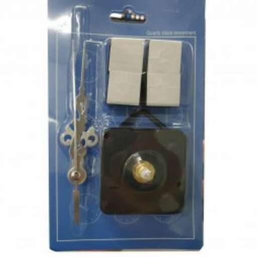 a small set of keys in a blue plastic case.