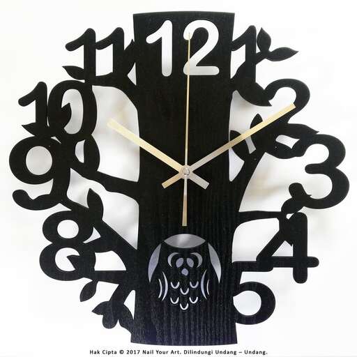 a clock with a face and a face on it.