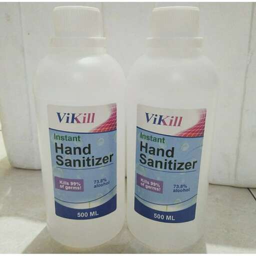 a bottle of shampoo and lotion.