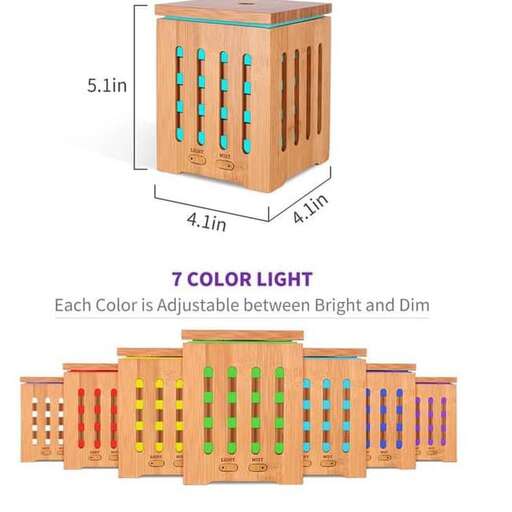 the color of the building is a light - colored, with a single light.