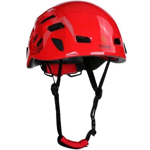 a helmet that is on a white background.