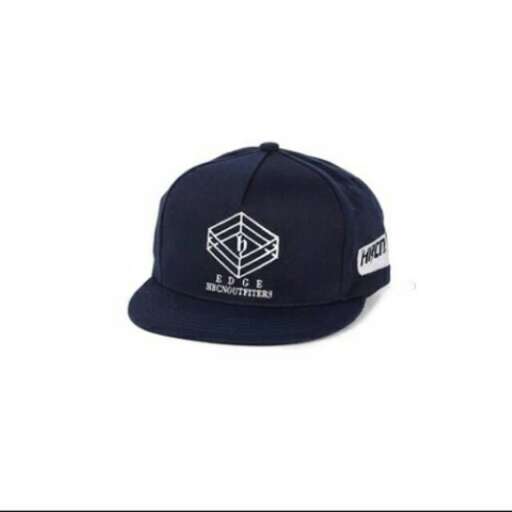 baseball cap with logo on the front