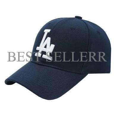 baseball cap with the name of the team.