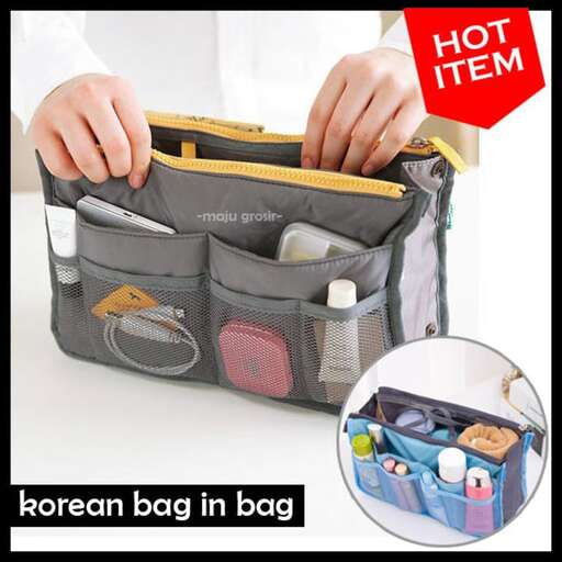 a bag that is made out of plastic