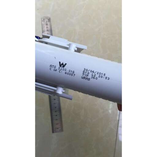 the machine is now in place.