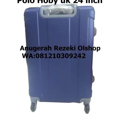 a blue suitcase with wheels on wheels.