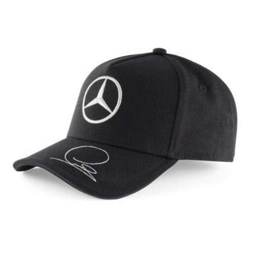 baseball cap with logo on the front