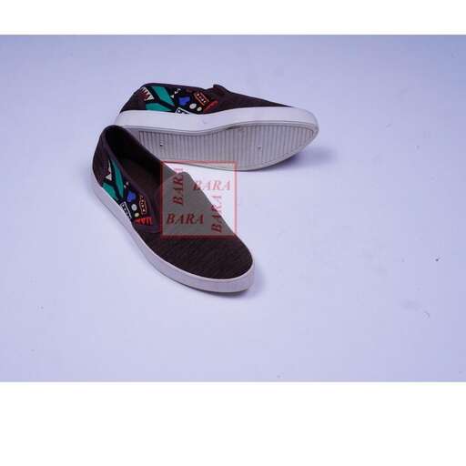 a pair of shoes that are made of plastic