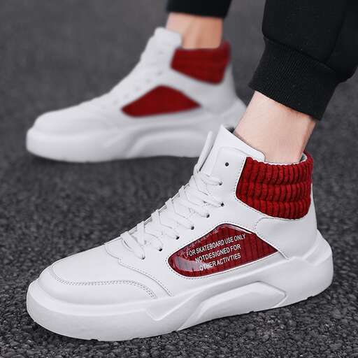 person is a manufacturer that has created a fashion - forward version of the shoes.