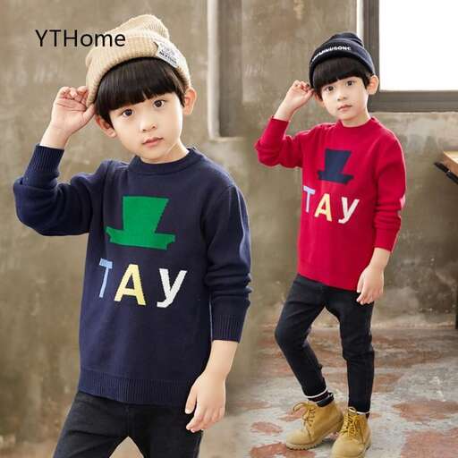 the boys are a big fan of sweaters.