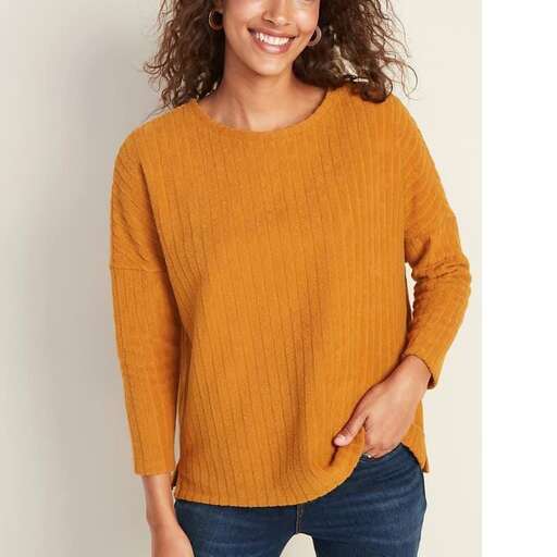 this sweater is made from a vintage wool and is perfect for fall.
