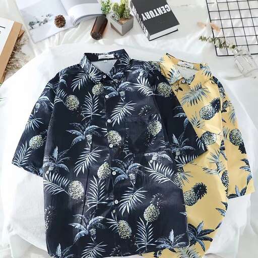 a shirt with a palm tree on it