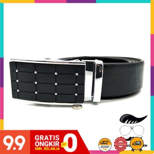 leather belt with a black leather belt