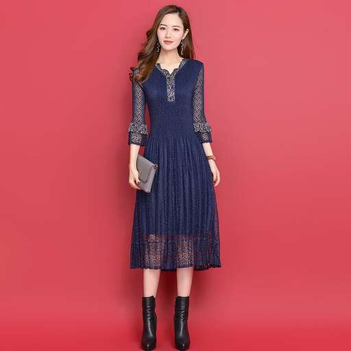 garment with a lace dress