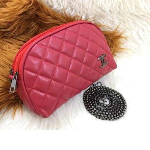 this is a beautiful leather crossbody bag with a black beaded zipper.