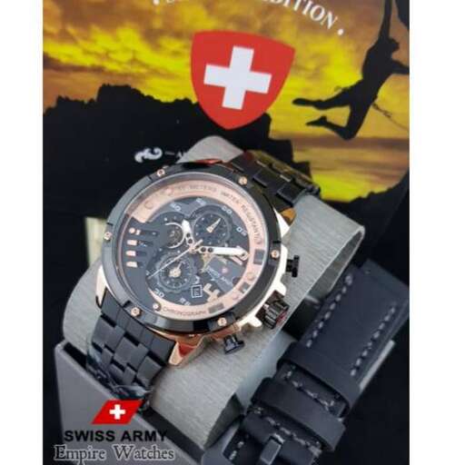 watch with a red face