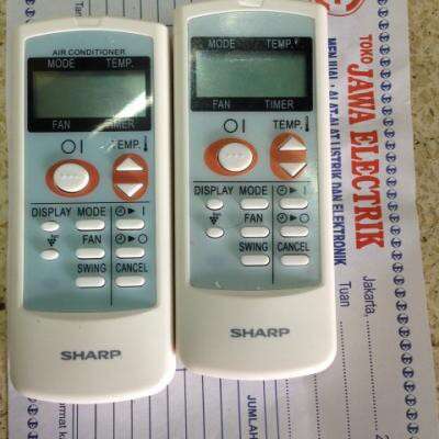 two old cell phones sitting side by side.