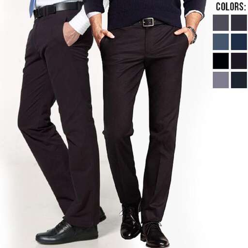 a pair of black pants with a sweater and a sweater.