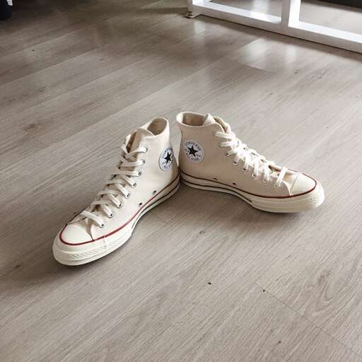 a pair of shoes that i bought for my friend.