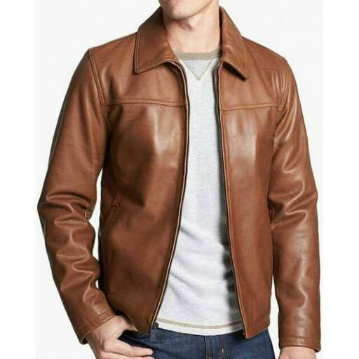 leather jacket in a classic style