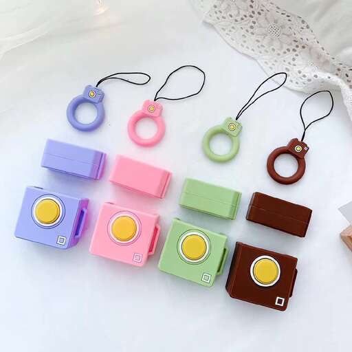 a set of colorful buttons