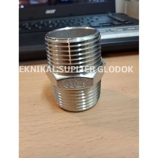 the top of the stack of forks