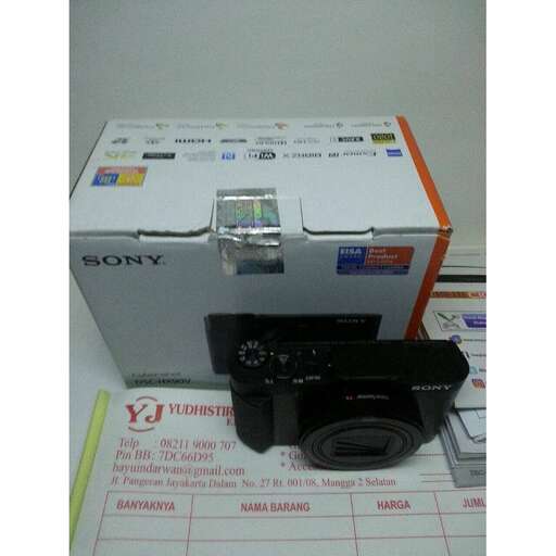 a camera and a camera in a box.