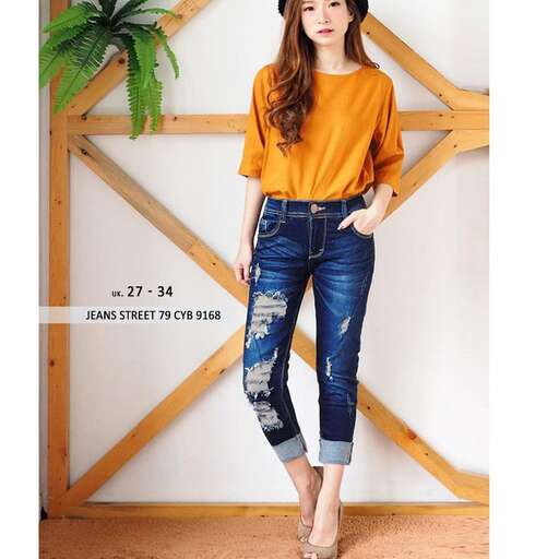 off the shoulder top with jeans