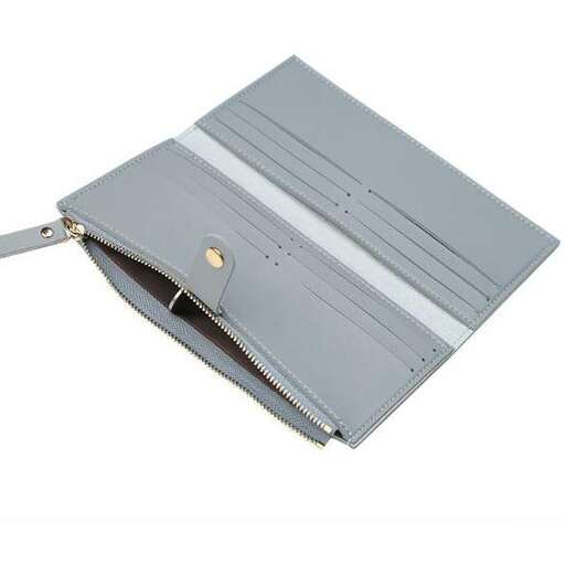 a gray laptop case with a strap attached to it.