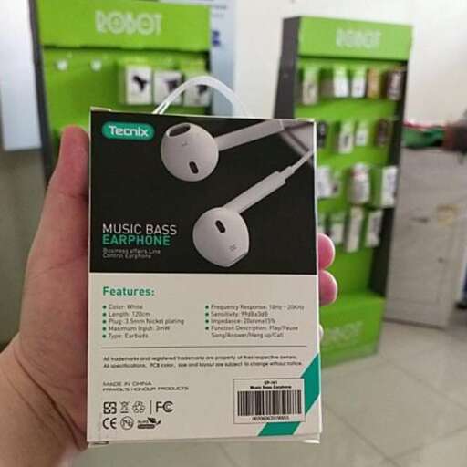 the back of the package
