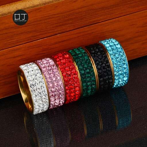 bracelets in different colors and shapes.
