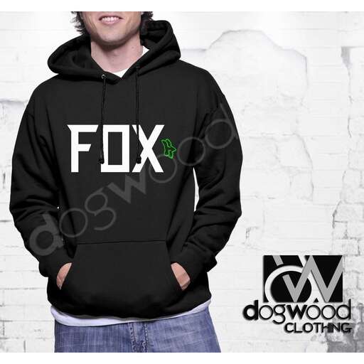 hoodie with a logo on the front
