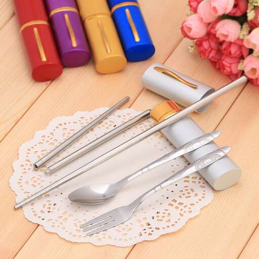 set of cutlery on a table
