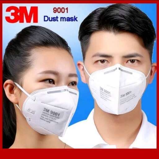 a couple in masks for protection from the face