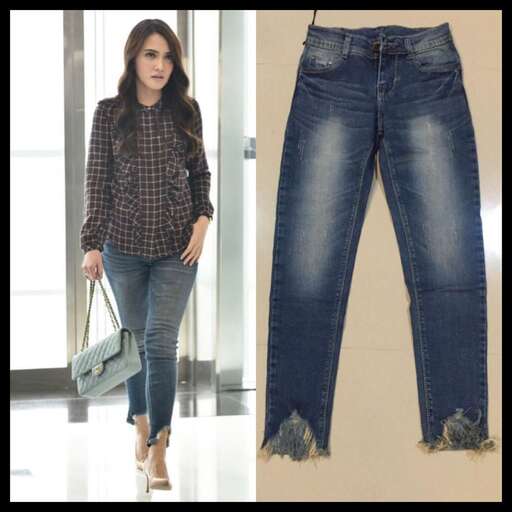 actor in a plaid shirt and jeans